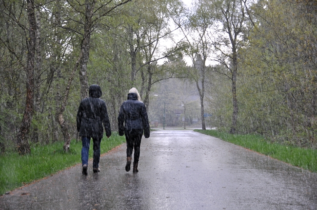 K�hles und feuchtes Wetter �ber die Woche